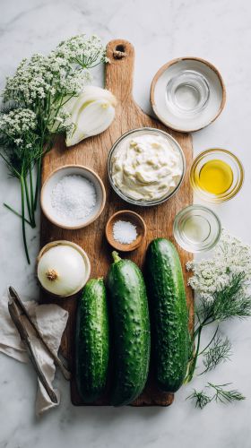 Recette Creamy Cucumber Salad: Cool, Crunchy, and Ready in 10 Minutes