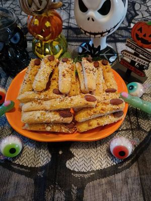 Recette Doigts de sorcière au parmesan