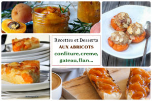 Recette Et desserts aux abricots