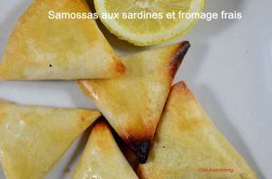 Recette Samossas aux sardines et fromage frais