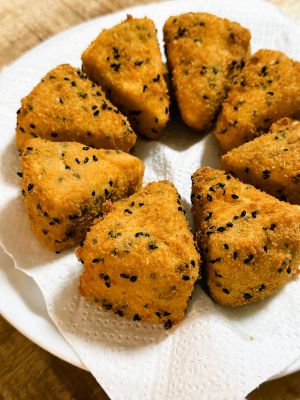 Recette Croquettes de camembert au sésame