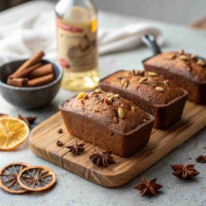 Recette Mini Spiced Gin Gingerbread Loaves – Adult Gift Bread