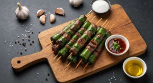 Recette Brochettes de bœuf aux feuilles la lot : recette vietnamienne authentique