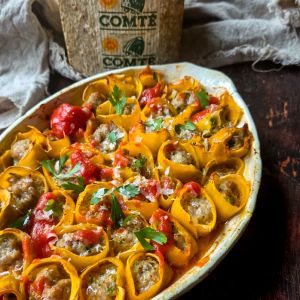 Recette Involtini de courges au Comté