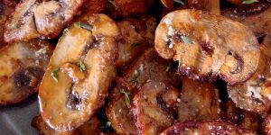 Recette These 15-Minute Air Fryer Mushrooms Are So Good, You'll Fight for the Last Bite