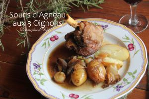 Recette Souris d'agneau aux 3 oignons