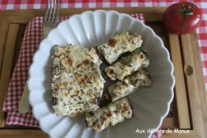 Recette Cannellonis d'aubergine à la ricotta et feta