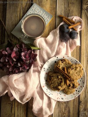 Recette Cookies aux figues, cannelle et chocolat