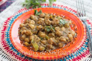 Recette Curry de pois chiches , recette indienne