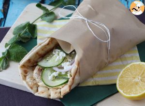 Recette Gyros au poulet, le sandwich grec que vous aller adorer!