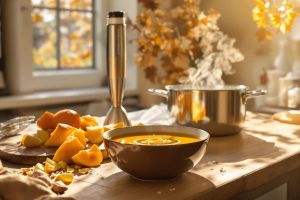 Recette Incroyable : cette soupe de potimarron bluffe avec 4 ingrédients seulement !