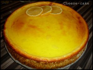 Recette Cheese cake