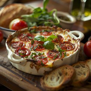 Recette Clafoutis aux tomates cerises et basilic : Recette facile et savoureuse