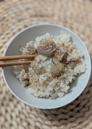 Recette Kuri Gohan, le riz japonais à la châtaigne