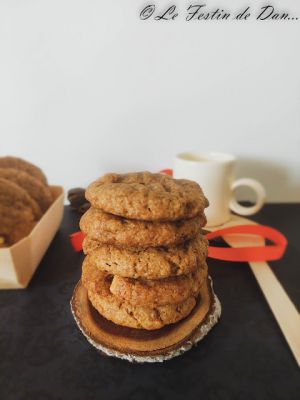 Recette Cookies aux Spéculoos et Chocolat blanc