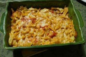 Recette Gratin de macaroni au fenouil et tomates