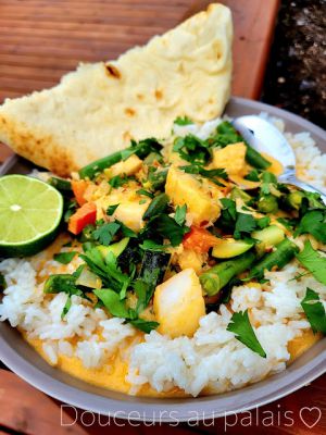 Recette Cari de poisson à la thaï