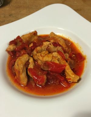 Recette Poulet basquaise