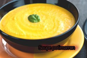 Recette Soupe potimarron