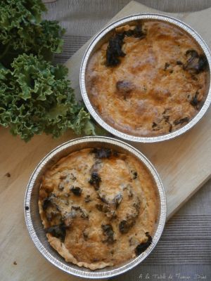 Recette Quiche végane Kale Carotte et Tofou curry SOY