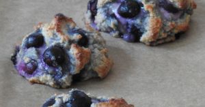Recette Cookies aux myrtilles et à l'amande