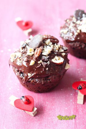 Recette Muffins véganes extra chocolatés {Recette facile}