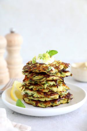 Recette Galettes de courgettes