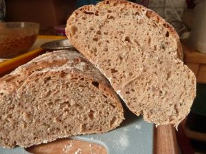 Recette Mon pain VA VITE au levain et mélange de graines