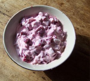 Recette Betteraves au yaourt - la recette