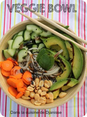 Recette Veggie bowl de ramen – #Vegan