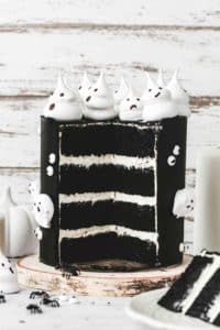 Recette Gâteau Fantôme d'Halloween