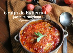 Recette Gratin de butternut façon parmigiana