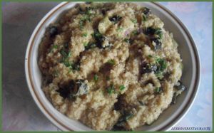 Recette Risotto de quinoa aux courgettes