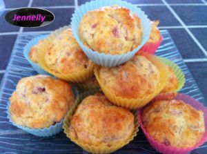 Recette Muffin jambon-fromage