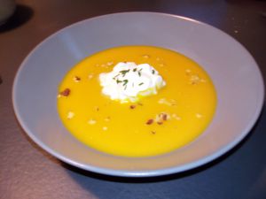 Recette Velouté de potimarron au cookéo (ou au companion)