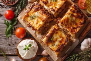 Recette Découvrez le Pastitsio, un gratin de pâtes grec généreux et savoureux