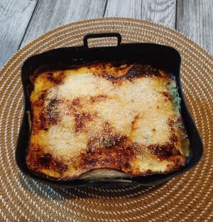 Recette Courgettes en gratin au parmesan et poivre noir au Air fryer