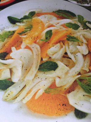 Recette Vitaminee : salade fenouil et orange