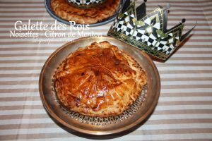 Recette Galette des rois noisettes et citron de Menton