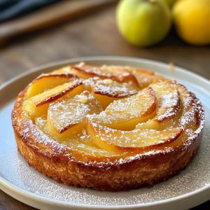 Recette Gâteau Moelleux Pommes