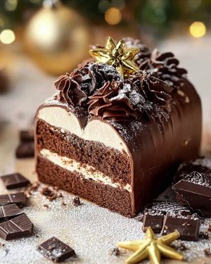 Recette Bûche Chocolat Festive : Recette Facile et Élégante