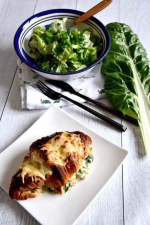 Recette Croissants gourmands aux blettes