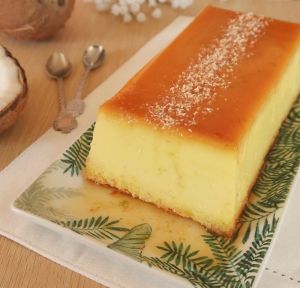 Recette Flan coco (ou flan Antillais) sans oeufs {vegan}