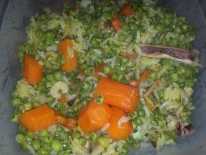 Recette Salade de fruits de mer avec son riz _ curry au COOKEO