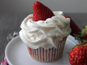 Recette Cupcake aux fraises