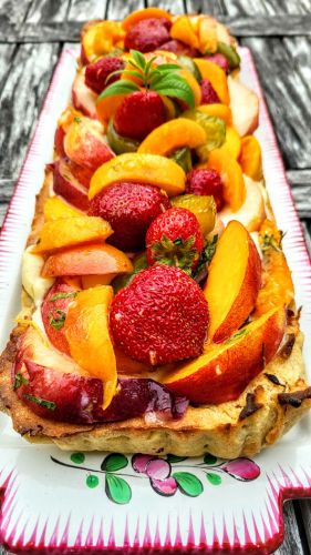 Recette Tarte aux fruits sur pâte sucrée de Christophe Felder