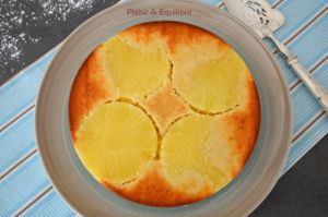 Recette Gâteau léger ananas, coco et skyr