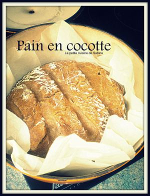 Recette Pain en cocotte