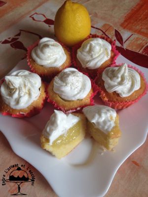 Recette Cupcakes Citron Chantilly faciles et moelleux