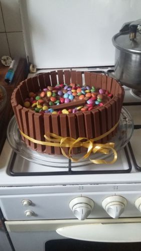 Recette Gateaux kit kate à la ganache montée au Nutella